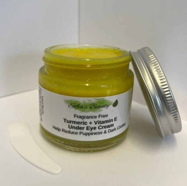 Turmeric + Vitamin E Under Eye Cream Fragrance Free 60ml