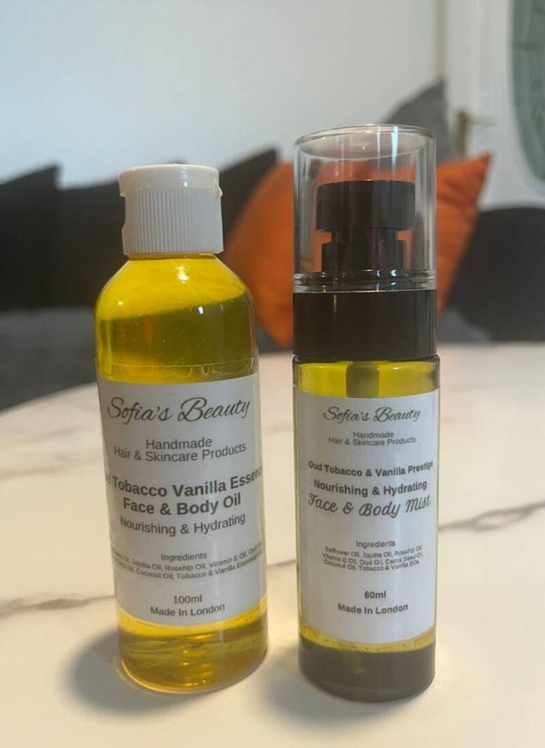Oud Tobacco & Vanilla Flip Lid & Mist Bottle Duo