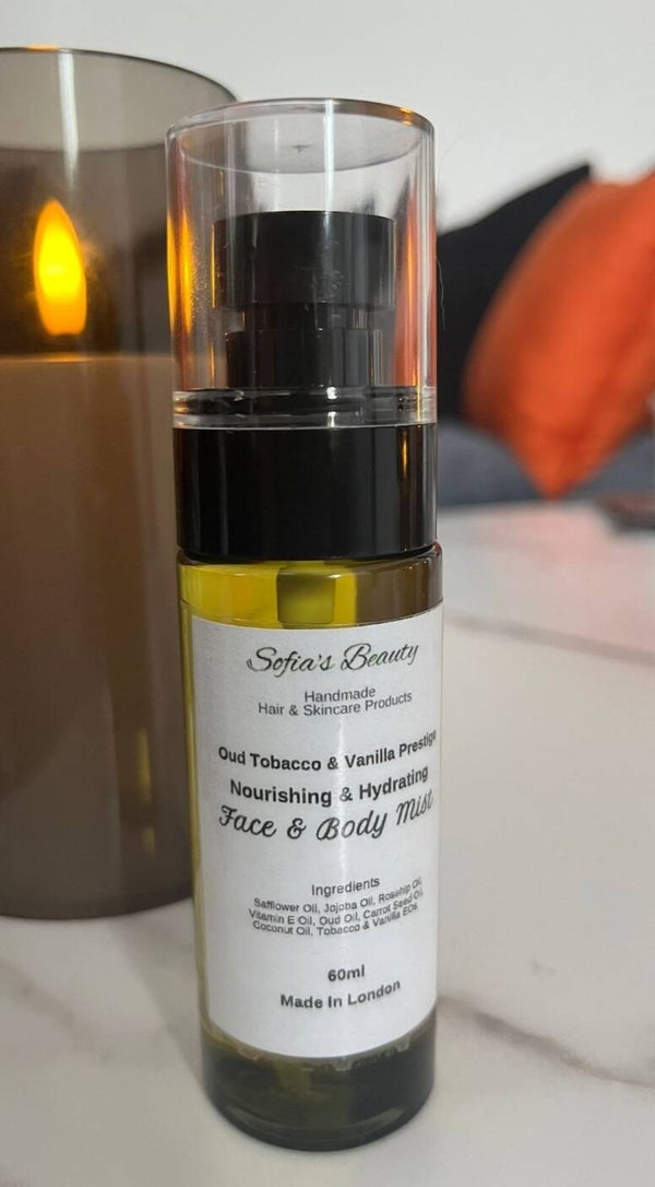Oud Tobacco Vanilla Face & Body Mist 60ml