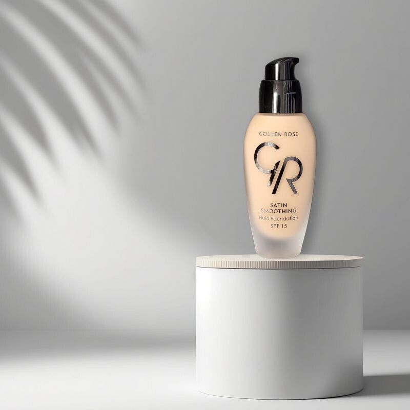 satin smoothing fluid foundation