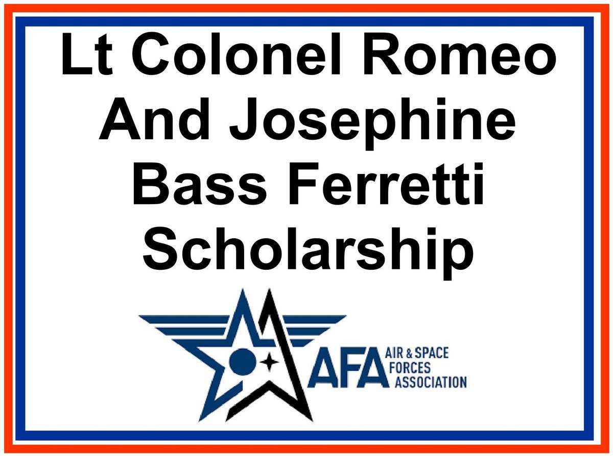 Lt Colonel Romeo and Josephine Bass Ferretti Scholarship / Scholarships ...