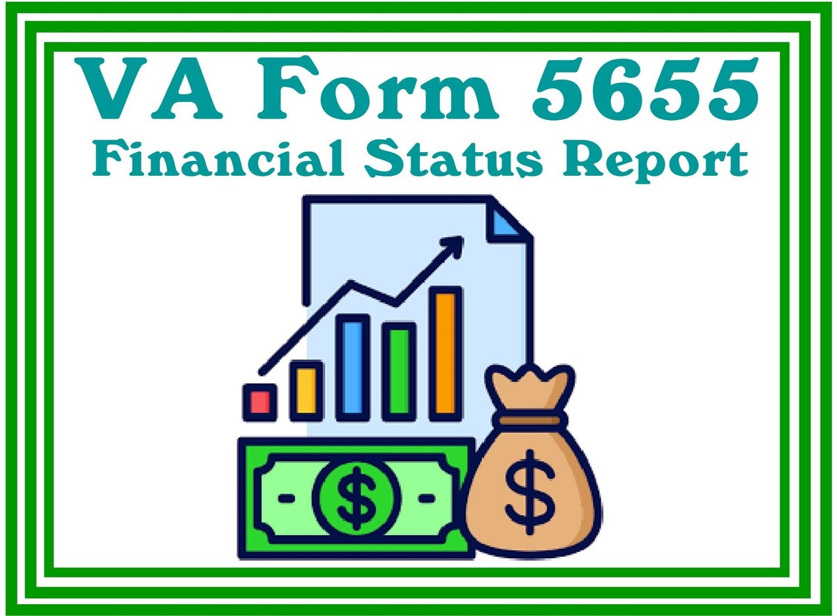 VA Form 5655- Financial Status Report / Debt Management / Veterans ...