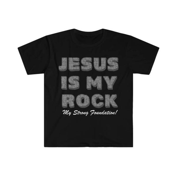 "JESUS IS MY ROCK"