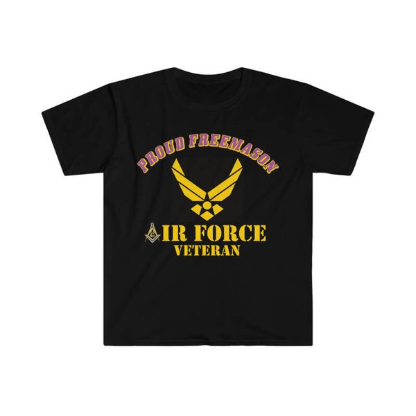 "PROUD FREEMASON AIR FORCE VETERAN"
