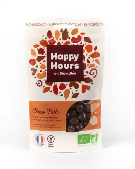 Sachet Choco Nuts Bio - arachides choco-lait -