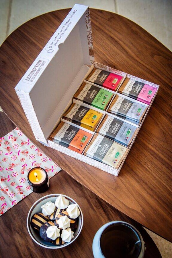 Coffret dégustation tisane maison 40 infusettes Bio
