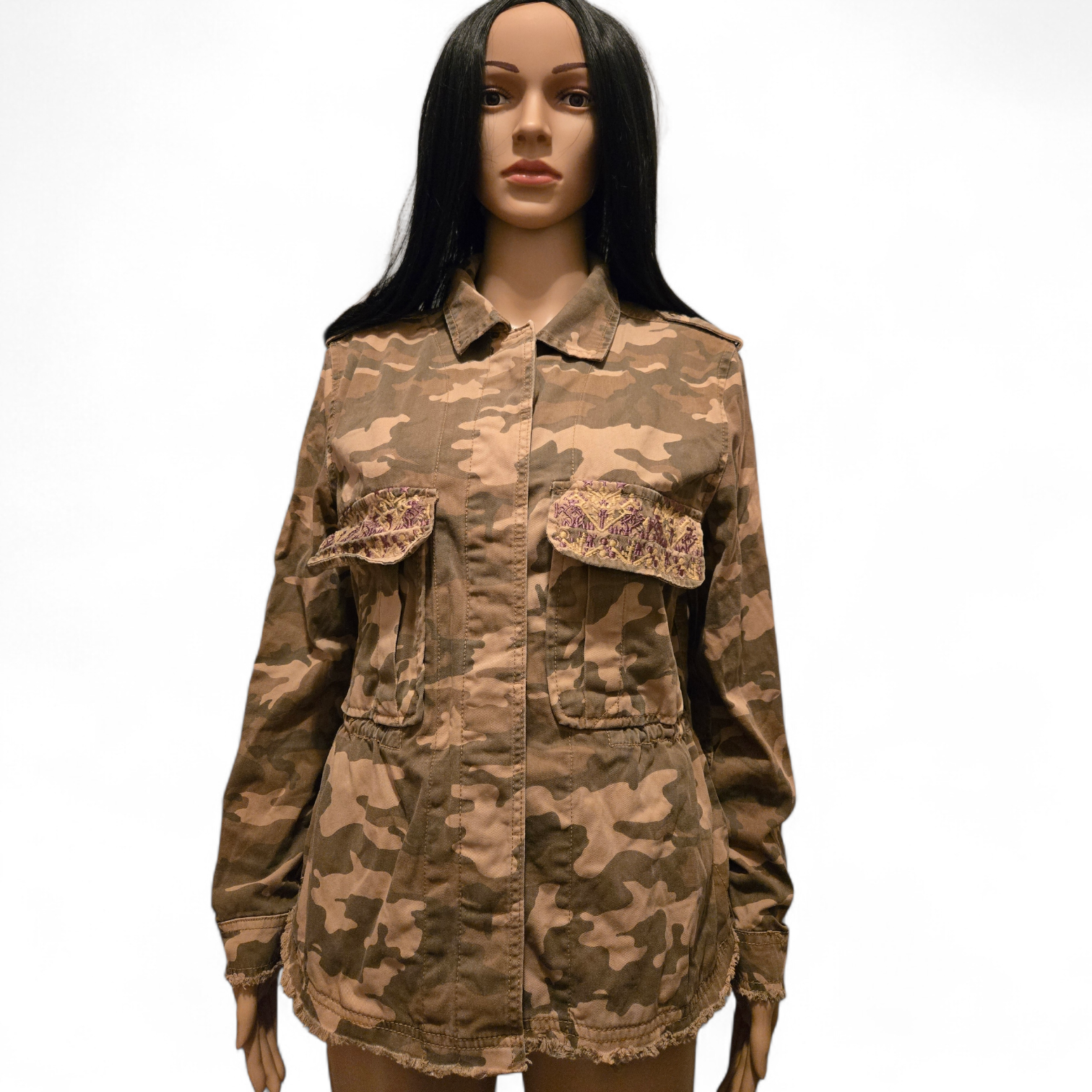 Veste utilitaire camouflage