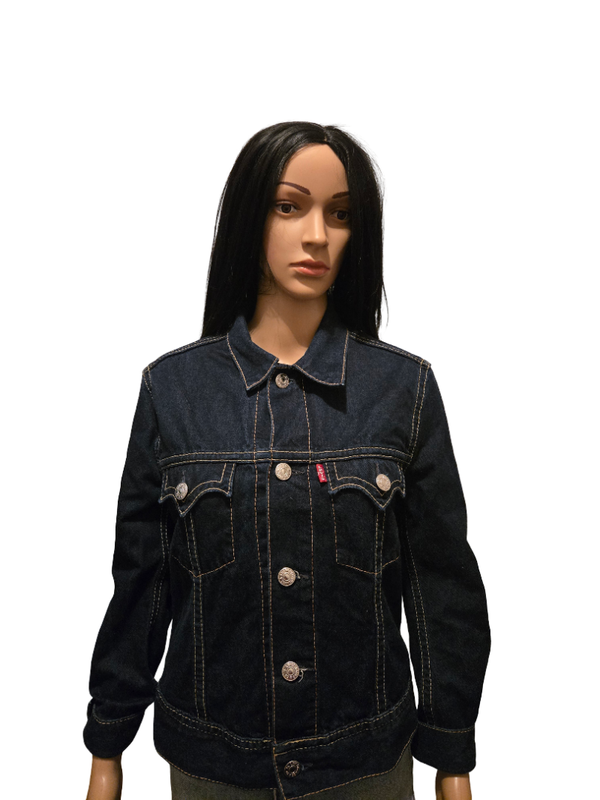 Veste en jean Levi’s bleu foncé – coupe classique