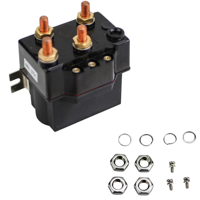 RELAIS ÉTANCHE DE qualité industrielle 4 broches DC 24V 12V 80A JD1912