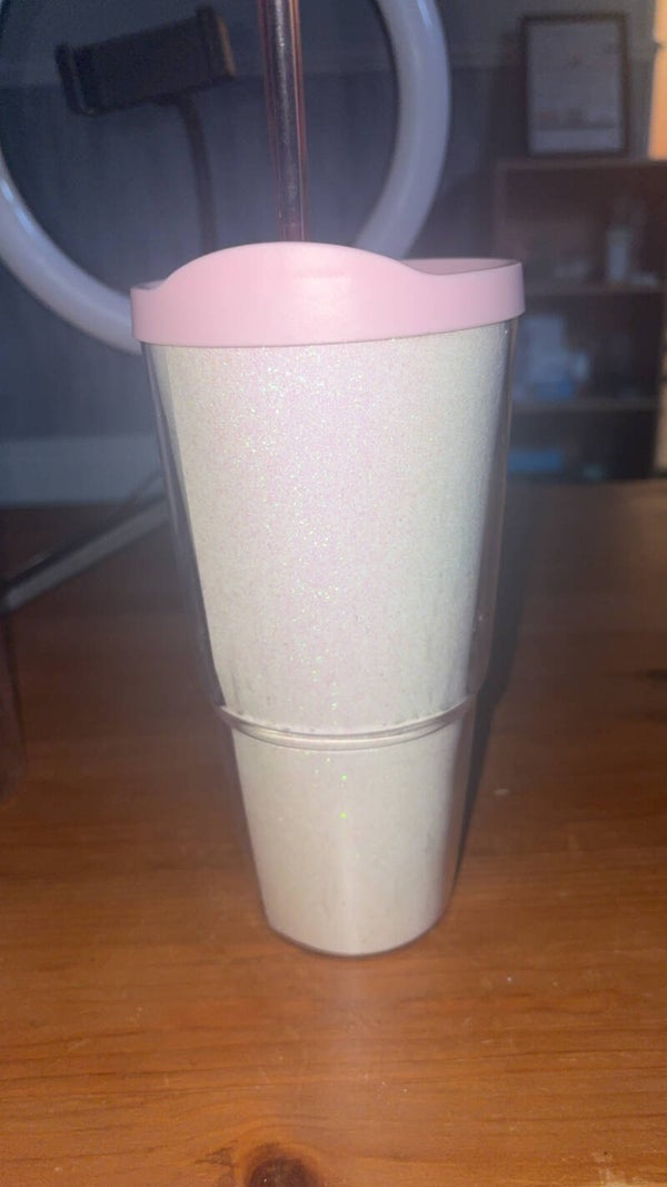 glitter cup