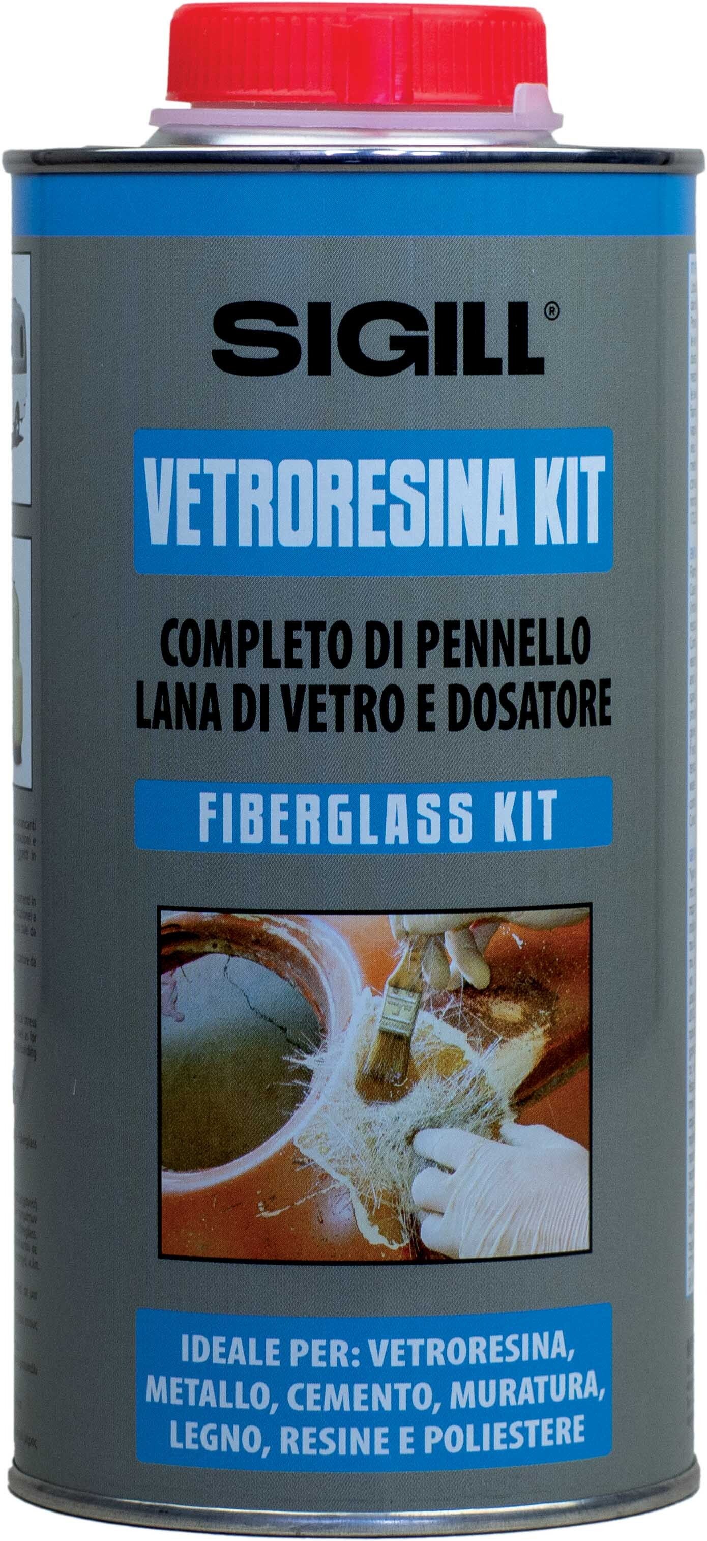 KIT PER VETRORESINA