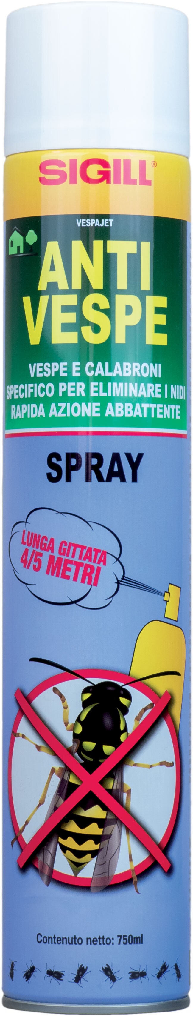 ANTIVESPE SCHIUMOGENO BOMBOLA DA 750 ML