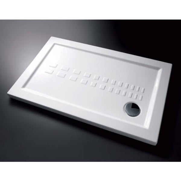 PIATTO DOCCIA RETTANGOLARE "ITO" H.5,5 BIANCO LUCIDO 72x90 cm (SC)