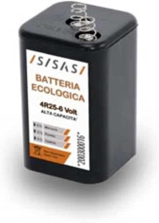 BATTERIA 4R25 6V 7AH ECOLOGIA