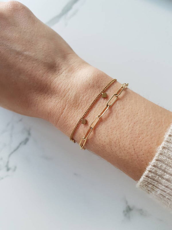 Armbandje lange schakel