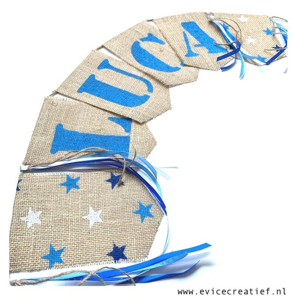 ❦ Jute slinger Stoer - groot