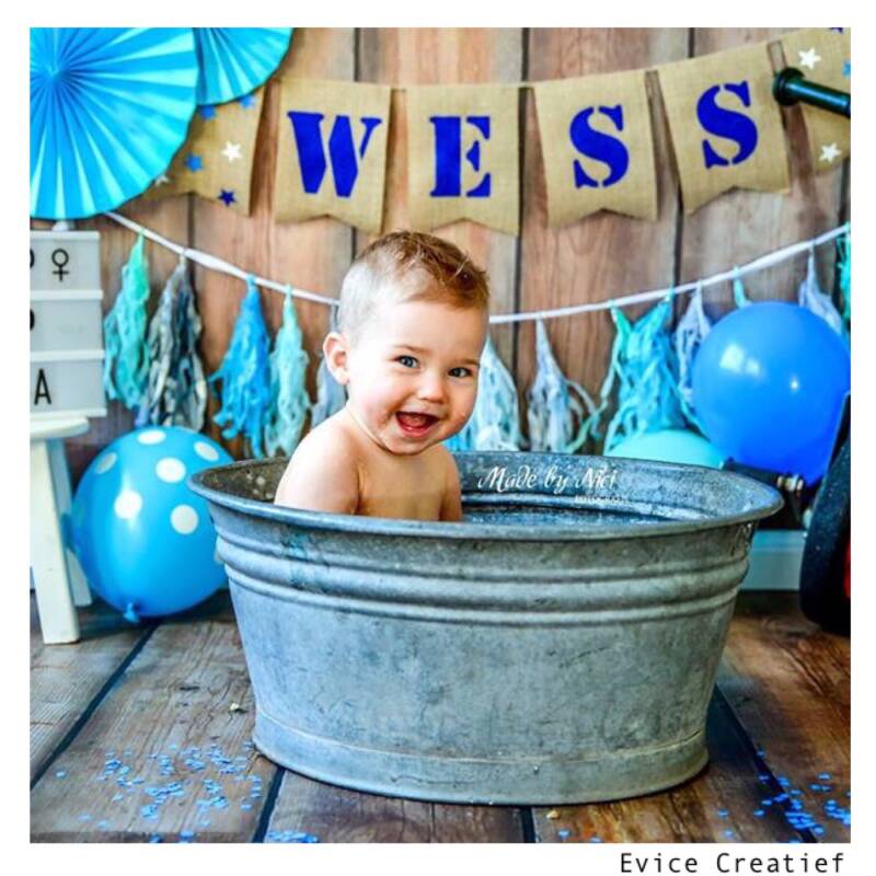 Jute naamslinger Evice Creatief