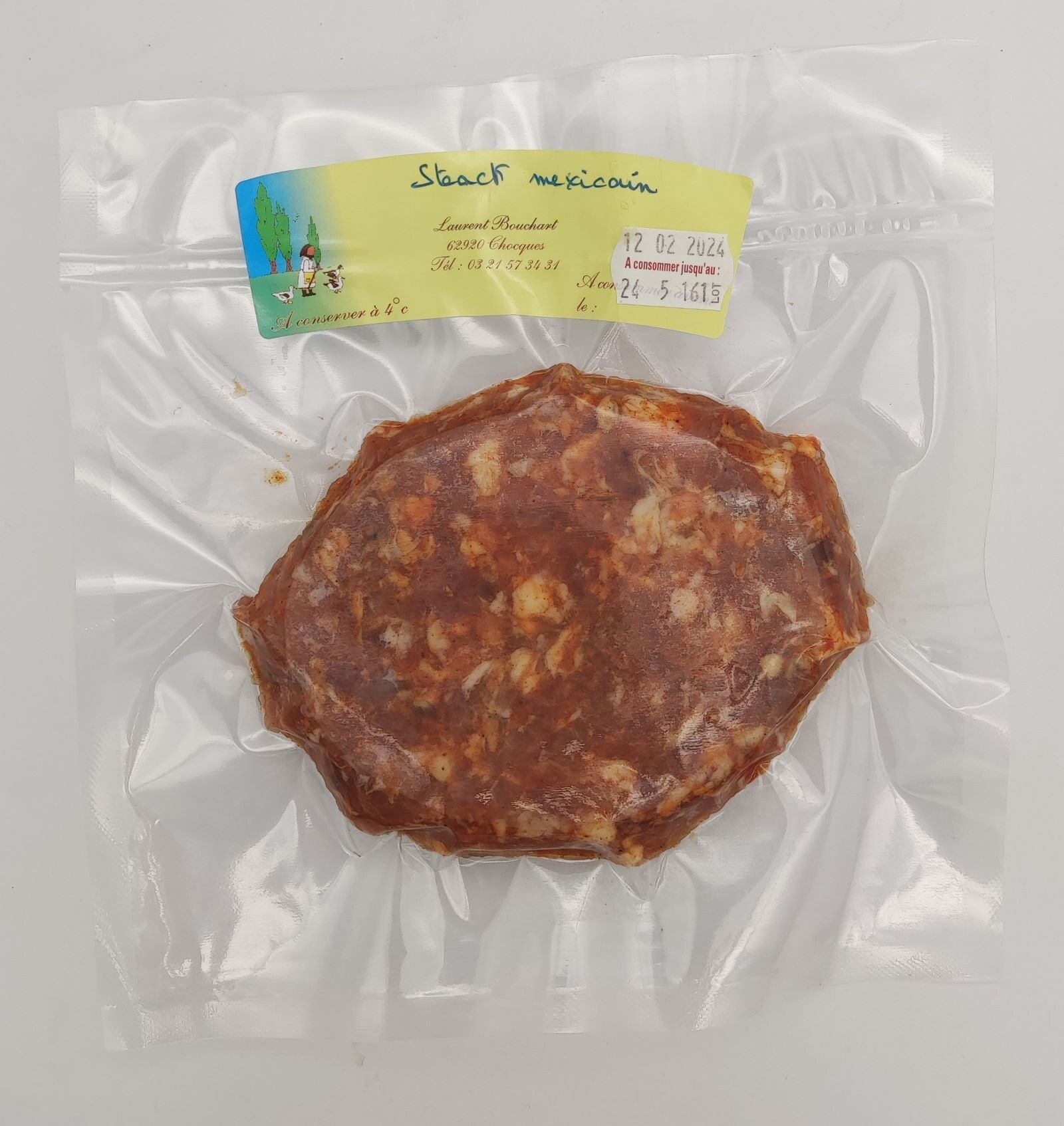 Steak de canard sous vide