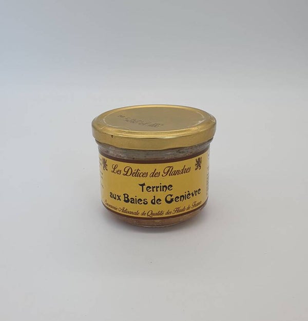 Terrine aux baies de genièvre