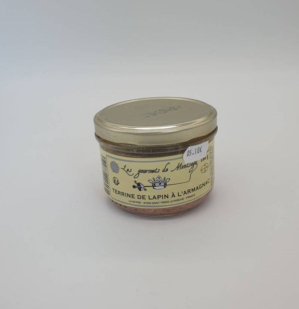 Terrine de lapin à l'armagnac