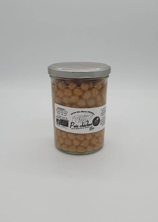Pois chiche en bocaux