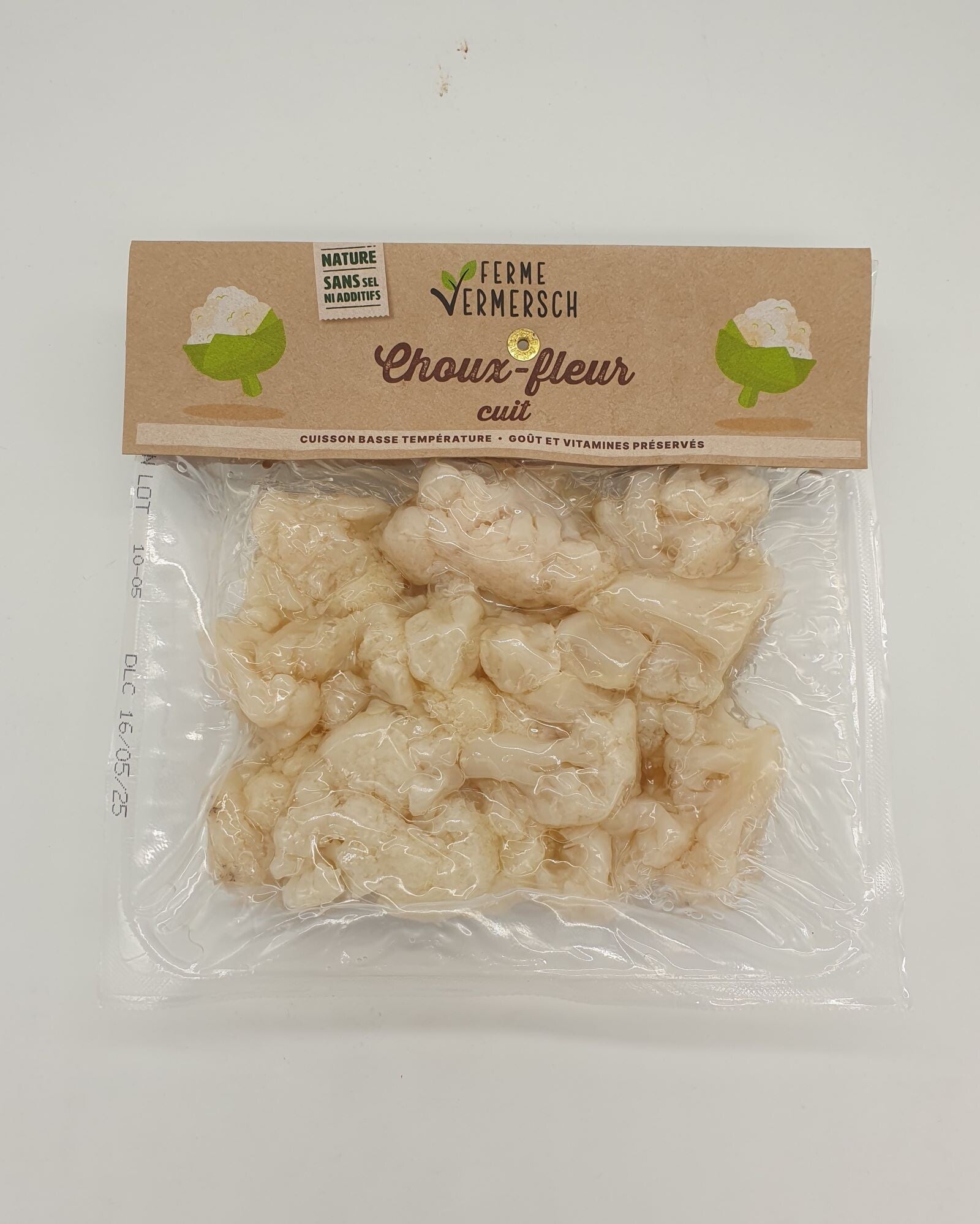 Choux-fleur sous vide