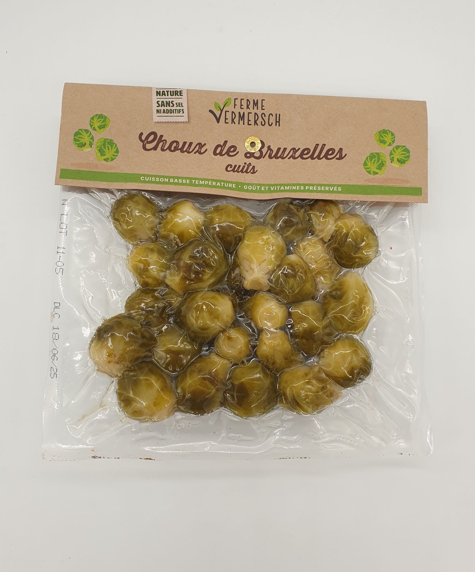 Choux de Bruxelles sous vide