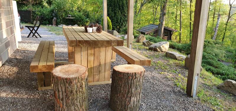 uitzicht vakantiewoning beffe rendeux ardennen