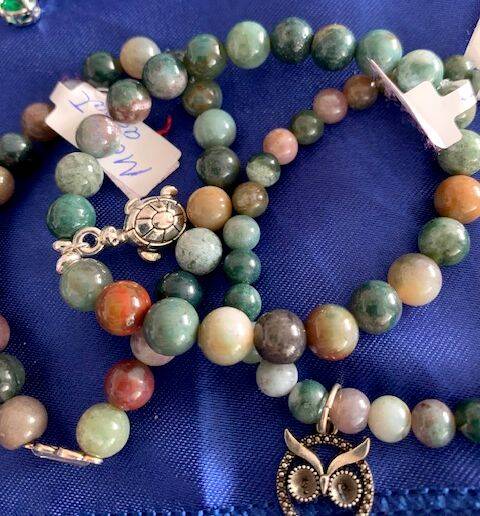 Der Heilstein Moos-Achat als Armband