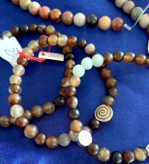 Der Heilstein Brauner Achat als Armband