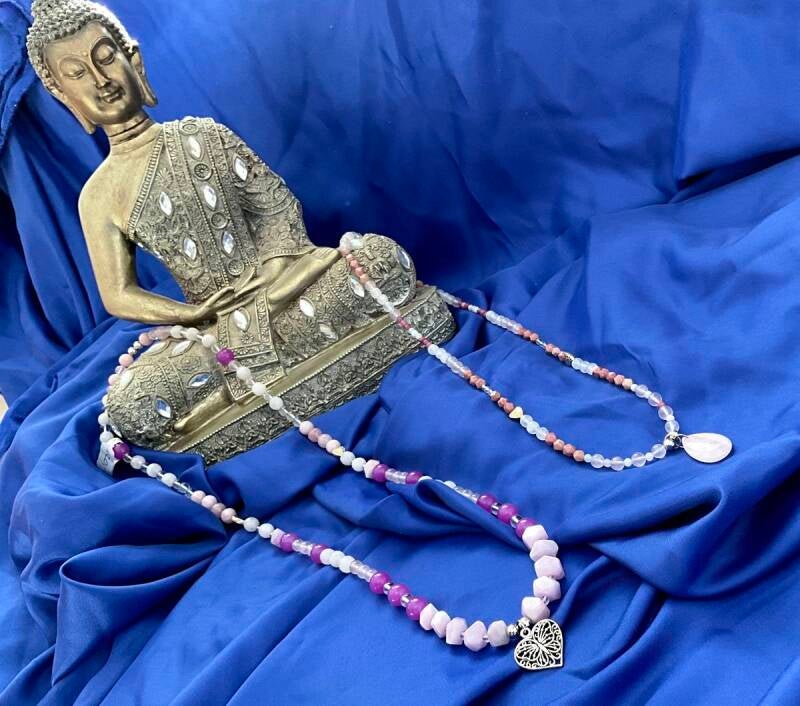 Selbgemachte Malas aus Licht und Liebe