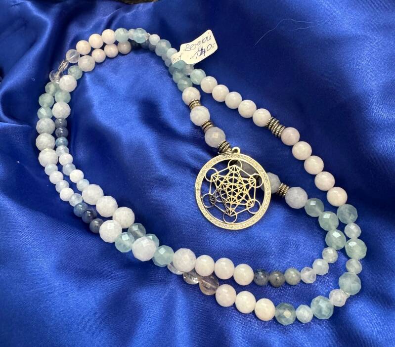 Mala Metadron mit Heilsteinen