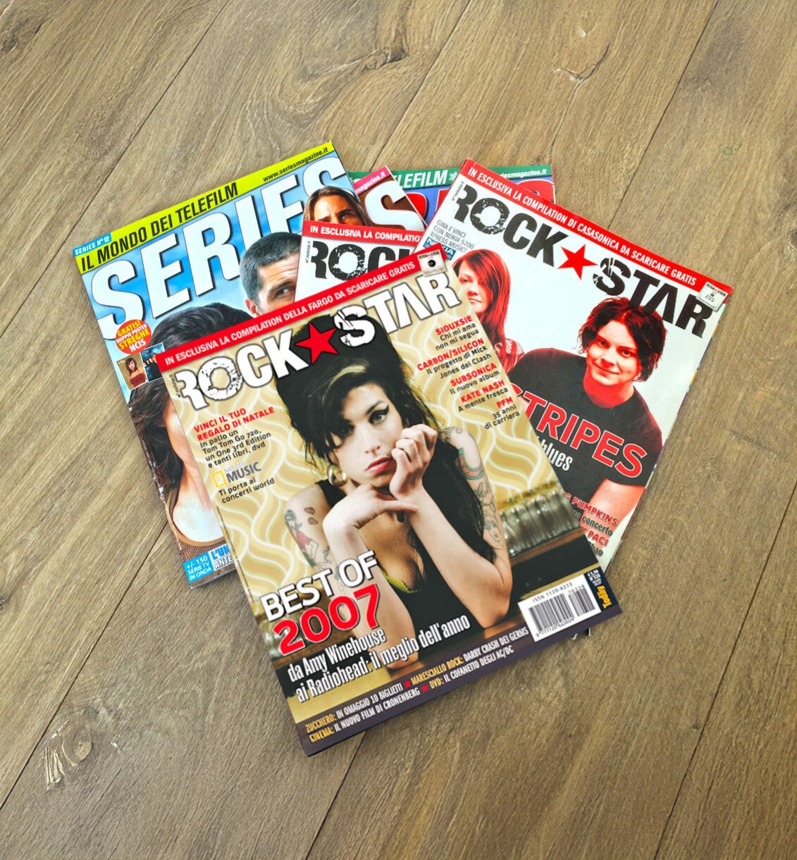 Magazine realizzati dalla QeQiQu design di Sergio Muratore