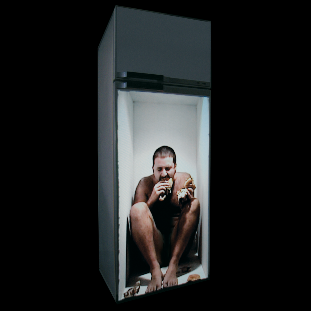 Video installations di Sergio Muratore: videoinstallazioni dove il virtuale cerca di interagire con il reale e viceversa