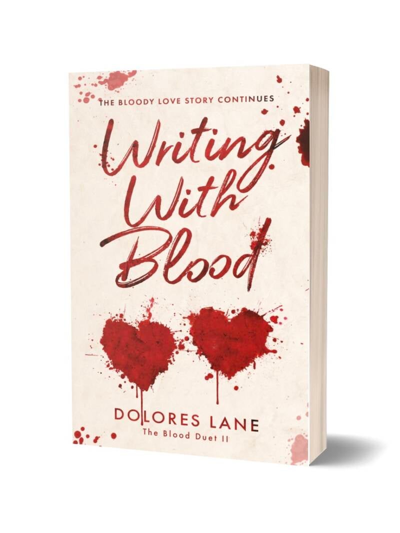 Writing with Blood Paperback | Dolores Lane