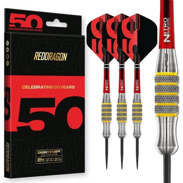 Red Dragon "Chunky Stumpy" 50th Anniversary edition