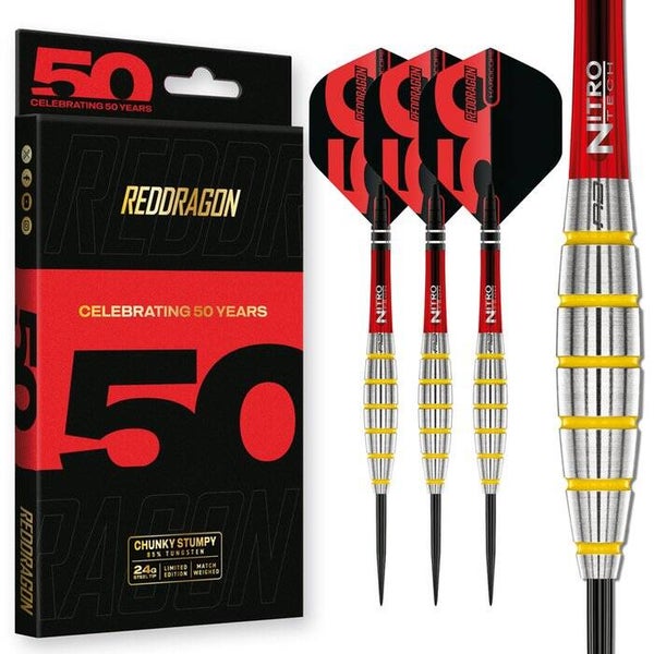 Red Dragon "Chunky Strumpy" 50th Anniversary edition
