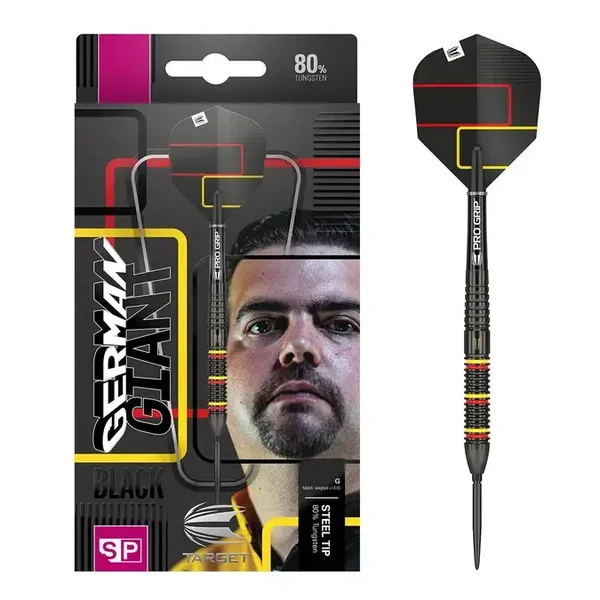 German Giant Black 80% Tungsten SP Darts