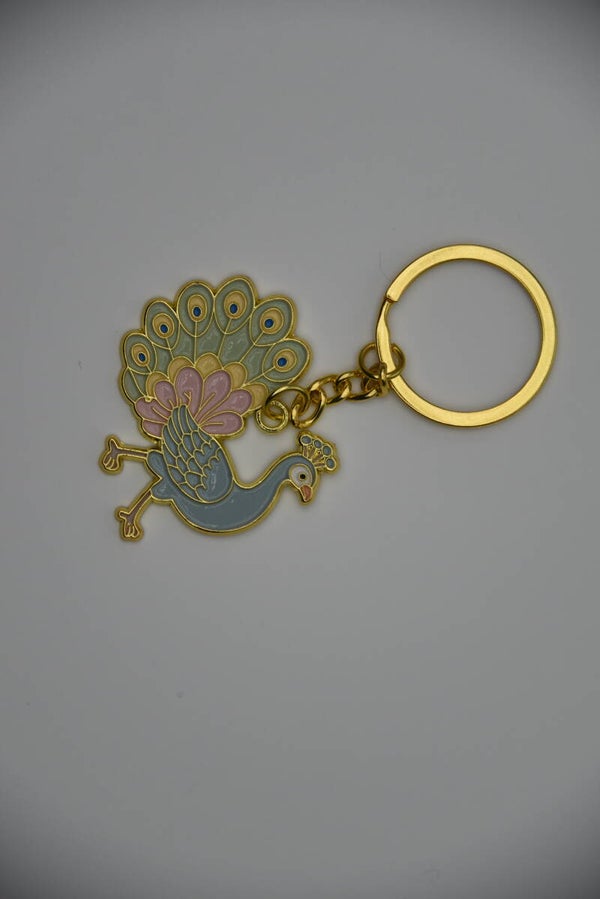 Keychain (peacock Bob)