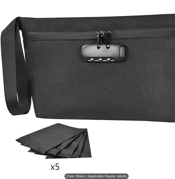 Anti-door bag with password lock