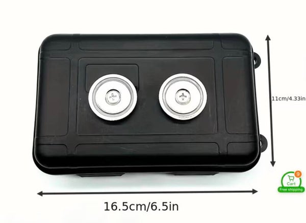 Magnetic stash box