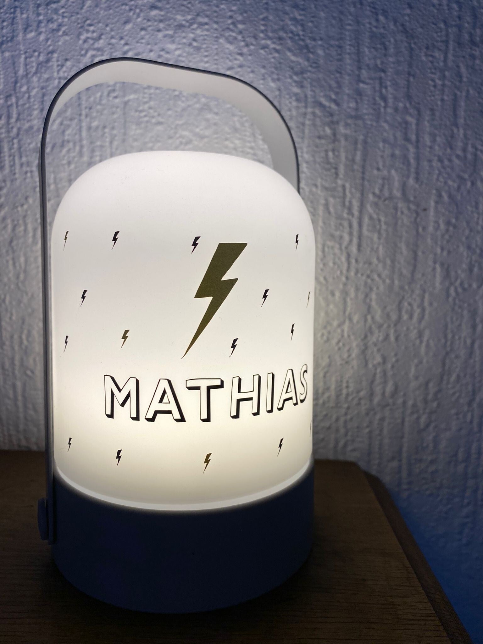 Gepersonaliseerd LED Lampje met Naam - Geboorte Cadeau