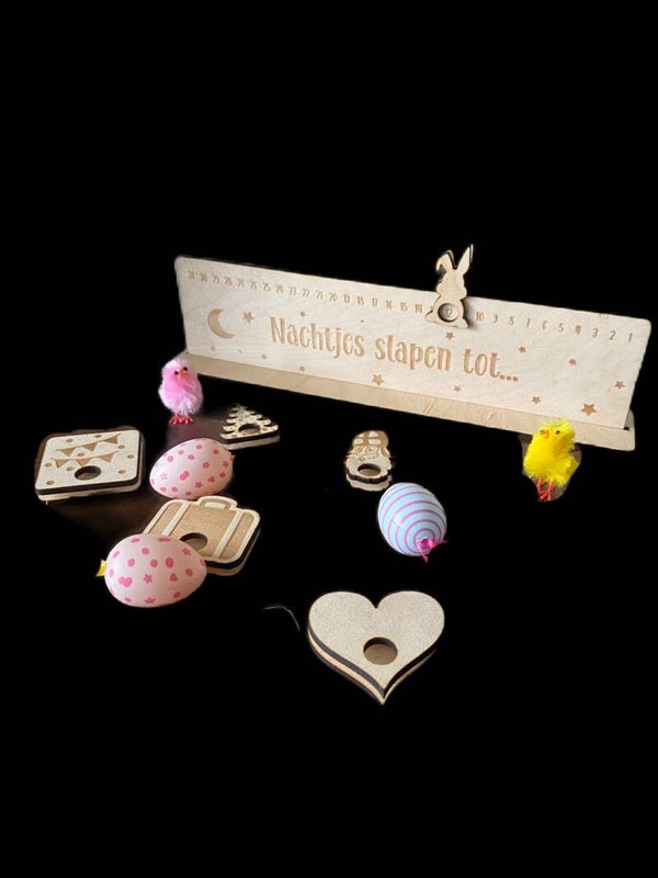 Aftellen tot / Nachtjes slapen tot.... Pasen en andere gelegenheden