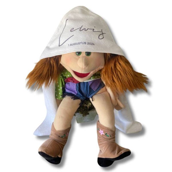 Badcape baby gepersonaliseerd