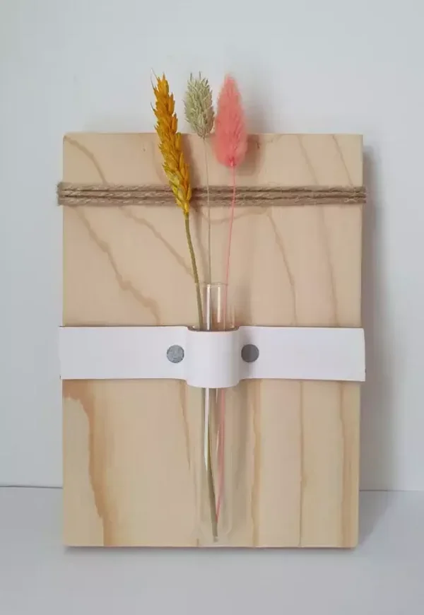 DIY pakket Muurbloemvaasje klein