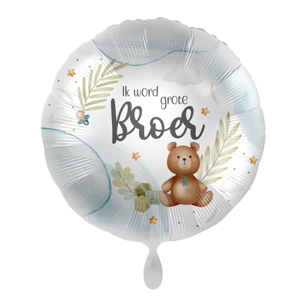 Folieballon Ik word Grote Broer – 43 cm