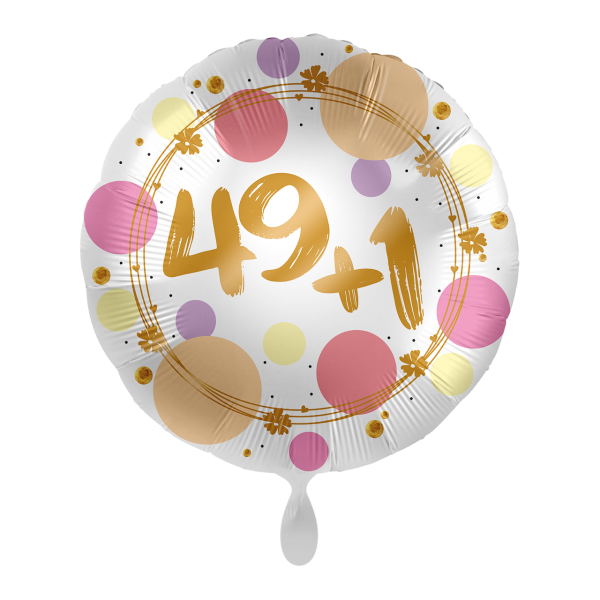 Folieballon 49+1 – 43 cm