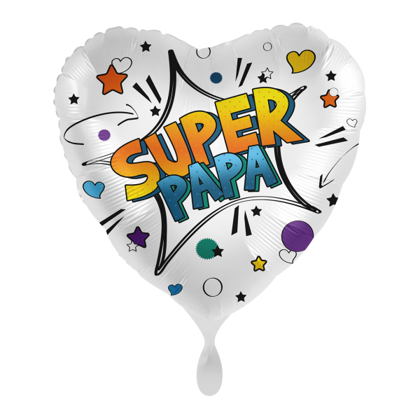 Folieballon Super Papa – 43 cm