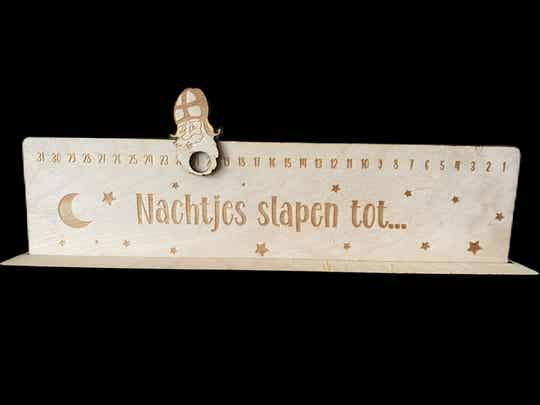 Aftellen tot / Nachtjes slapen tot.... Sinterklaas en andere gelegenheden