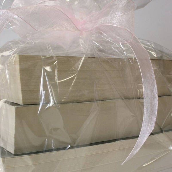 Cadeautje inpakken in Cellofaanfolie